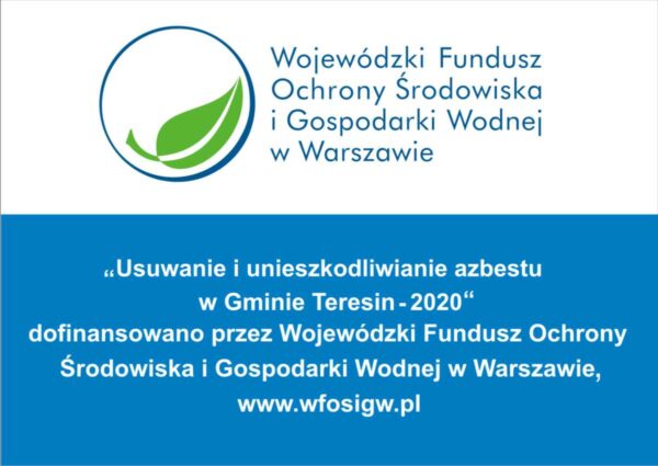 Logo Wojewódzkiego Funduszu Ochrony Środowiska