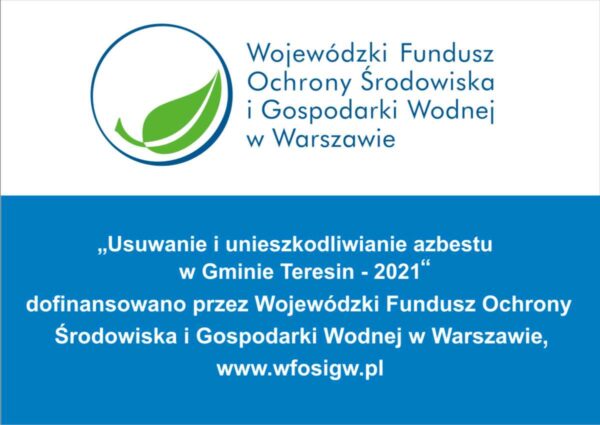 Baner Wojewódzkiego Funduszu Ochrony Środowiska i Gospodarki Wodnej
