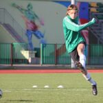 Karol Gadziała, utalentowany 15-latek, zawodnik UKS Teresin