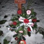 Przy Dębie Niepodległości „Powstanie Styczniowe” w Szymanowie złożono kwiaty i zapalono znicze